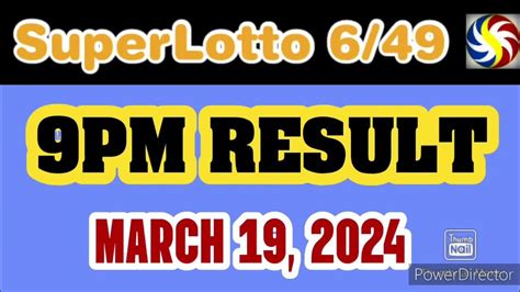6/49 march 7 2024|Super LOTTO 6/49 RESULTS FOR 7 MARCH 2024 .